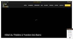 Desktop Screenshot of hotelyverdon.ch